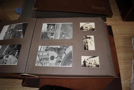 Three photograph albums